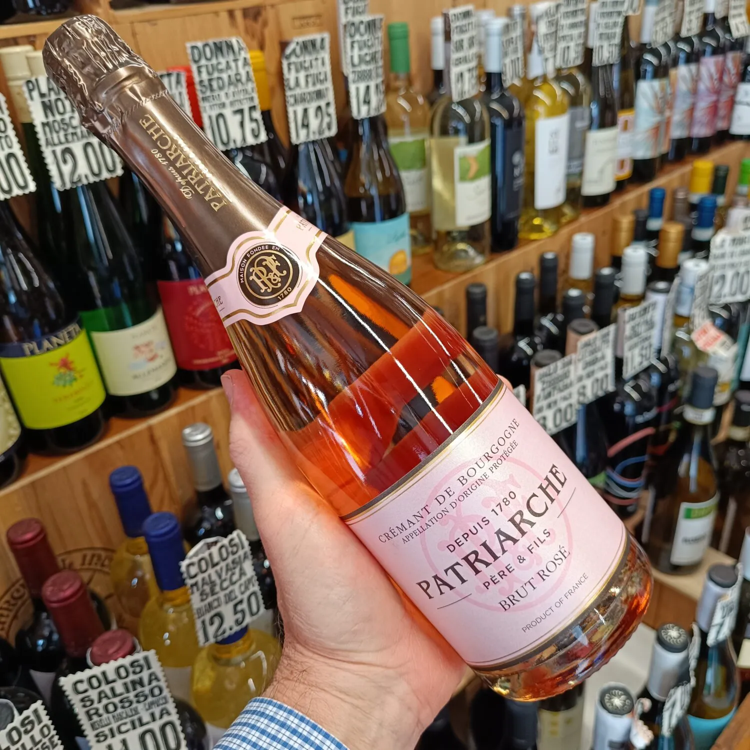 Patriarche Heritage Brut Rose Pinot Noir Syrah E Cinsault