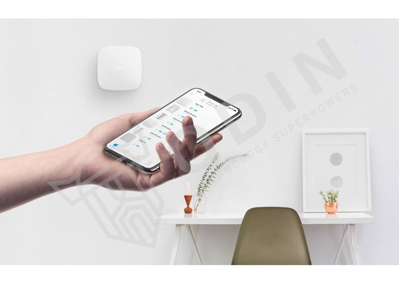 AJAX Hub2(4G) Centrale antifurto wireless LTE/3G/2G + ethernet fino a 100 dispositivi 33152 - immagine 4